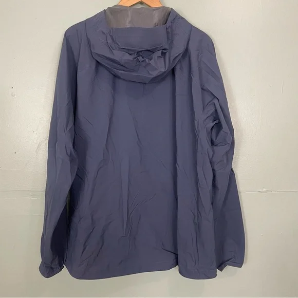 Patagonia Men’s Stretch Rainshadow Jacket Pullover Quarter Zip Navy XL